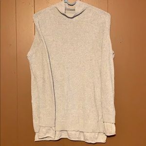 Grey turtle neck sweater